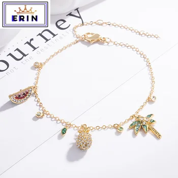 

ERIN High quality SWA new tropical palm fruit pineapple Bracelet