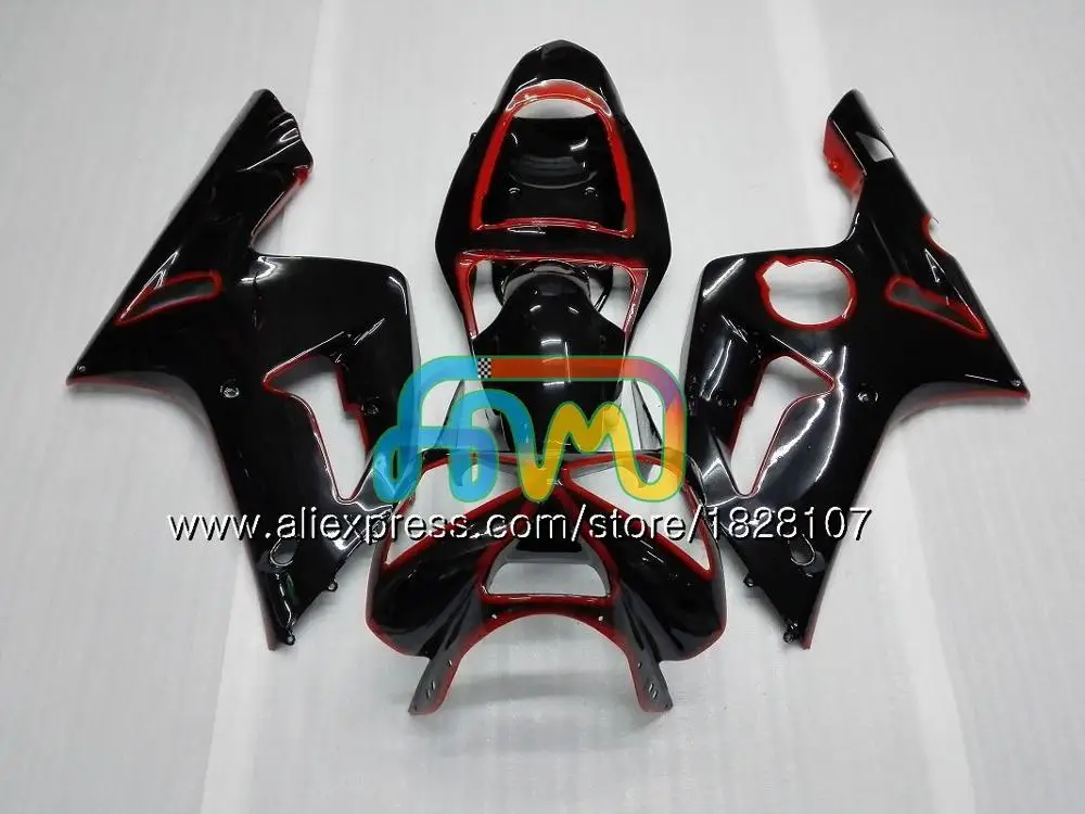 Корпус для KAWASAKI 600CC ZX600 ZX636 12BS. 0 ZX 636 6 R ZX 6R 03 04 ZX-636 ZX-600 ZX-6R ZX6R 03 04 2003 2004 Обтекатель, цвет красный, белый, Лидер продаж - Цвет: No. 4
