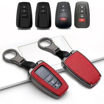 

For Toyota Camry 2018-2019 Car key case Leatherette + Zinc alloy (metal)