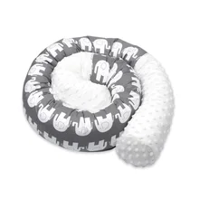 12*200 см Bbay кроватка бампер креативный Детский плюшевый Накладка для детской кроватки с животными из мультфильмов для подушки для детей оформление спальни Новинка