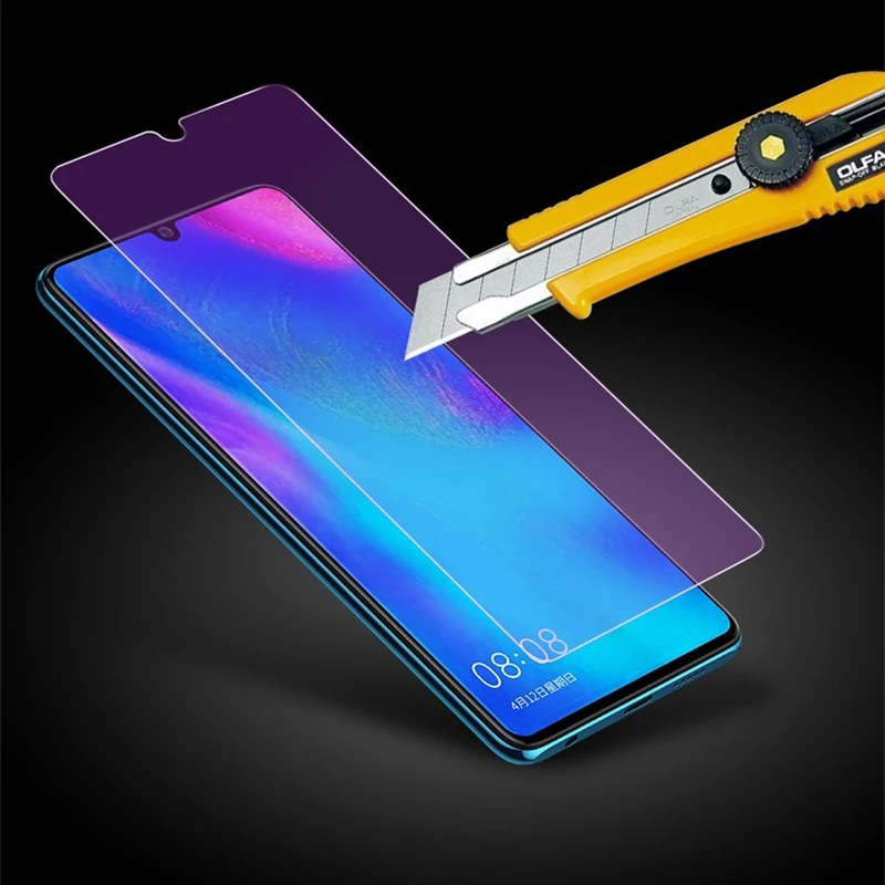 Защитное стекло для huawei P30 lite стекло против синего отпечатков пальцев матовое закаленное стекло huawei P 30 lite защита экрана