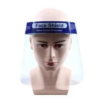 

Full Face Masks Anti-Droplet Spit Face Shield Splash Mask Screen Face Covers Anti-foam Oil-proof Anti-shock Covering Mask
