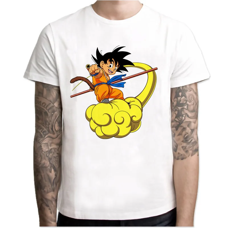 Новейшая модель; футболка «Драконий жемчуг» супер сайян Dragon Ball Z игрушечные фигурки из игры Dragon Ball Dbz(“сын футболка «Goku» чехол Capsule corp футболка vegeta Для мужчин футболки для мальчиков - Цвет: 5