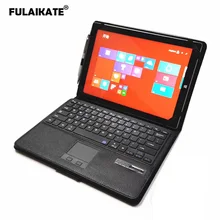 FULAIKATE для microsoft Surface Pro 3/4/5/6 Bluetooth Беспроводной клавиатура с сенсорной панелью стрии Флип Чехол подставка для ручки Стенд кожаный чехол