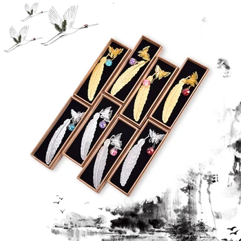 

1Pcs Fashion Design Beautiful Retro Vintage Bookmark Creative Metal Bookmarks Stationery Gift