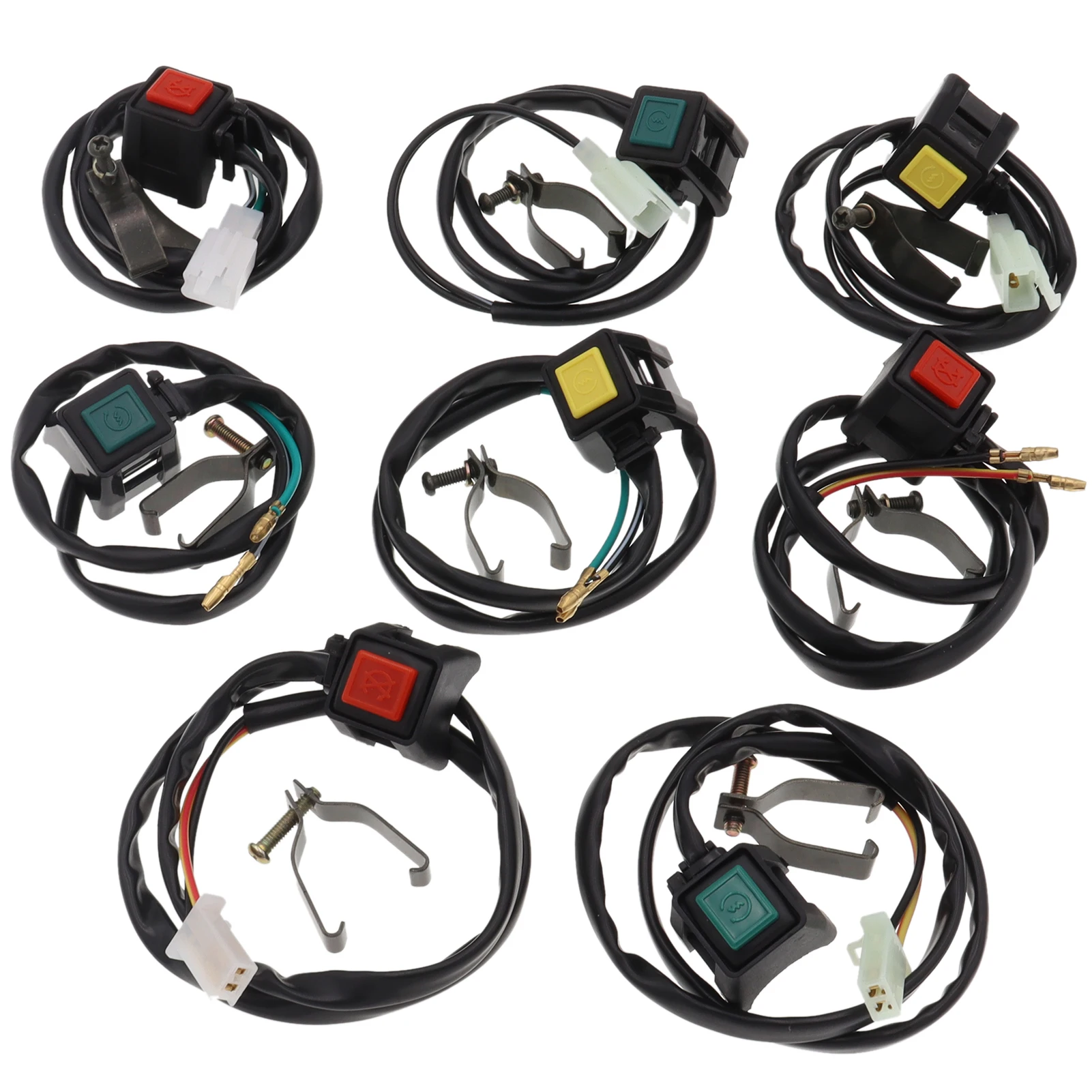 New 1pcs Motocycle On Off Engine Starter Kill Switch Fit For Honda ...