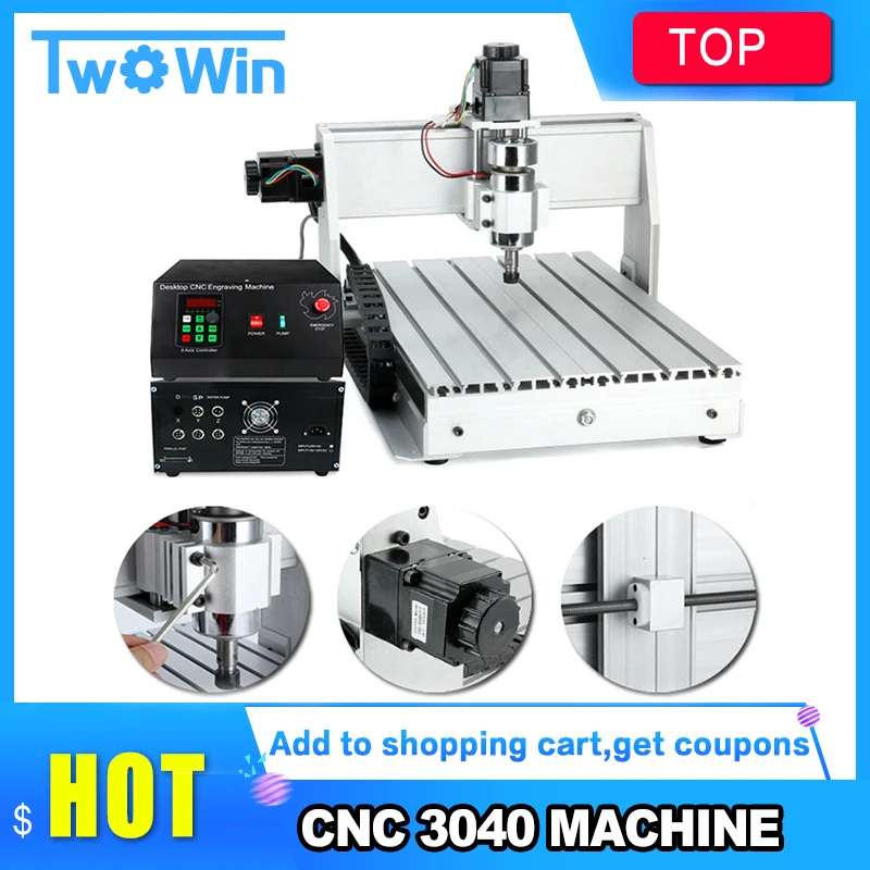 300 Вт/800 Вт/1 5 кВт CNC 3040 T D трехосевой болт с резьбой фрезерный станок ЧПУ гравер