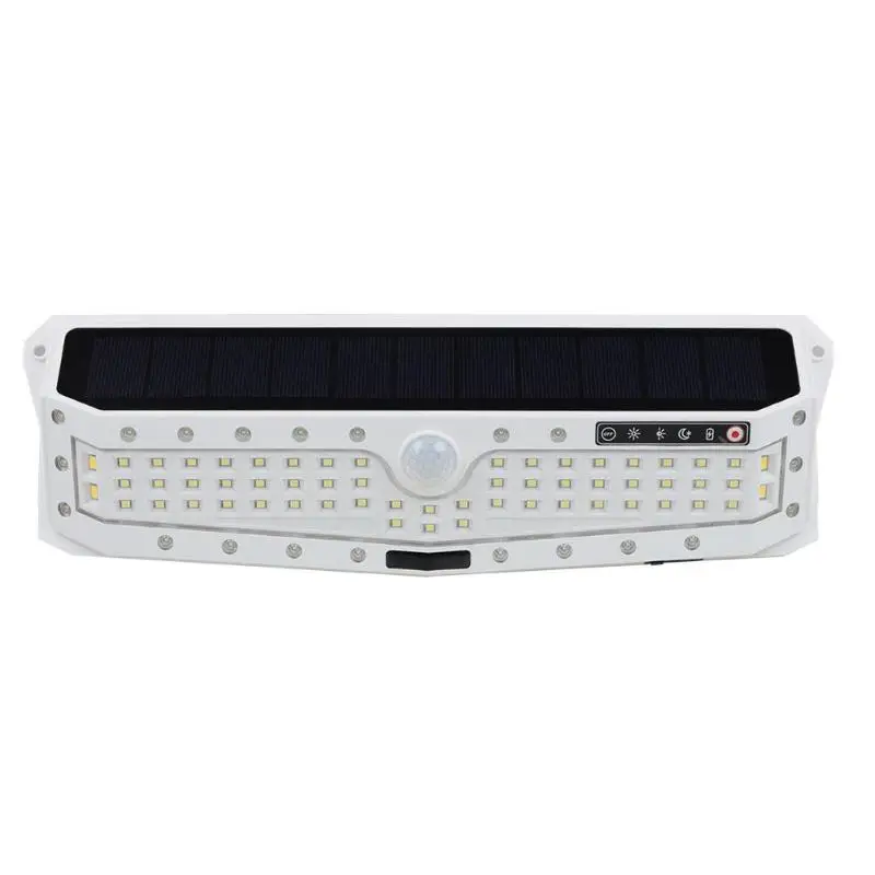 79LED USB 1000lm водонепроницаемый сад Солнечный свет 55LED солнечной энергии usb зарядка открытый двора уличная световая охранная лампа дистанционное управление - Испускаемый цвет: 79LED USB