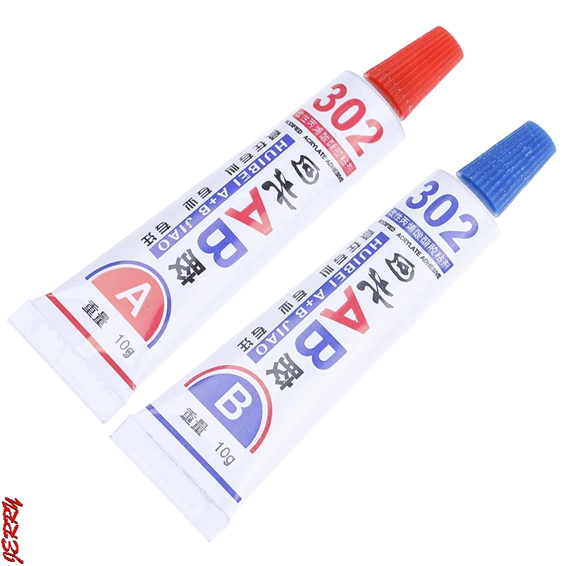 2pcs Super Strong A/b Glue Epoxy Clear Glue Adhesive Resin Immediate Glue Pegame For Fix Metal
