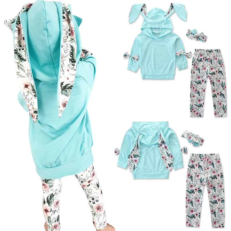 Baby Clothing Set comfotable Floral Newborn Baby Girl Clothes Children's Clothing Girl Tracksuit Winter Clothing Baby Girl Fall Clothes Drop Ship D30 baby outfit matching set