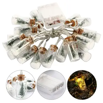 

1 Pc 20 Lights Wishing Bottle LED Decorative Lights String Christmas Decor