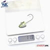 Fishing Lures with Jig Head 1/0 Hooks 12g 2pcs/pk for Soft Vinyl Weight 3/7 oz with Laser EYES Inshore JIG HEAD Hook ► Photo 3/6