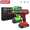 WOSAI Nueva Serie 12V 16V 20V Taladro Inalámbrico destornillador inalámbrico Mini controlador de potencia 25 + 1 par de configuración de batería de iones de litio ► Foto 1/6