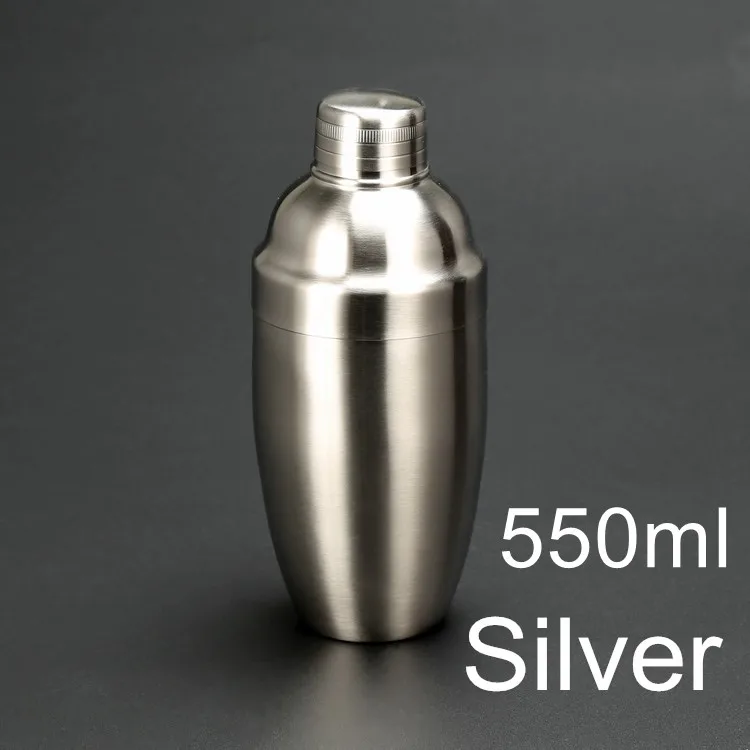 silver 550 мл/750 мл нержавеющая сталь шейкер миксер вина шейкер барные инструменты для вина бутылки вина аксессуары для бармена Вечерние - Цвет: silver