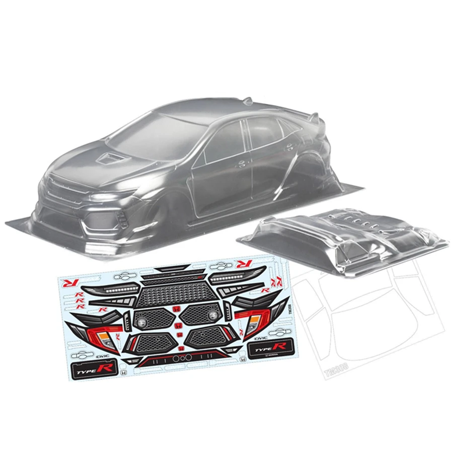 Scale On-road Car Model Honda Civic Fk8 