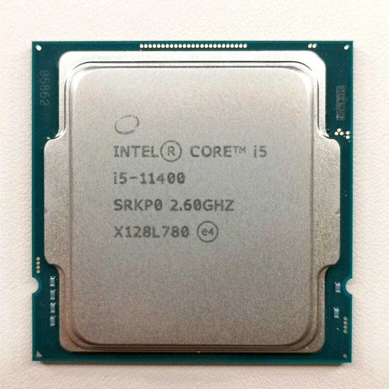 Процессор Intel Core i5-11400 i5 11400 2 6 ГГц шестиядерный двенадцатипоточный ЦПУ L3 = 12M 65 Вт LGA