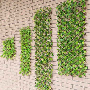 

Artificial Hedge Plants Hanging Panels Decorative Fence Privacy Screen For Garden Backyard Home High Quality Quick Delivery