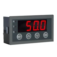 Medidor de exibição digital 0-10v 0-20ma 2-10v 4-20ma entrada analógica tabela de exibição digital cabeça de exibição com versão rs485