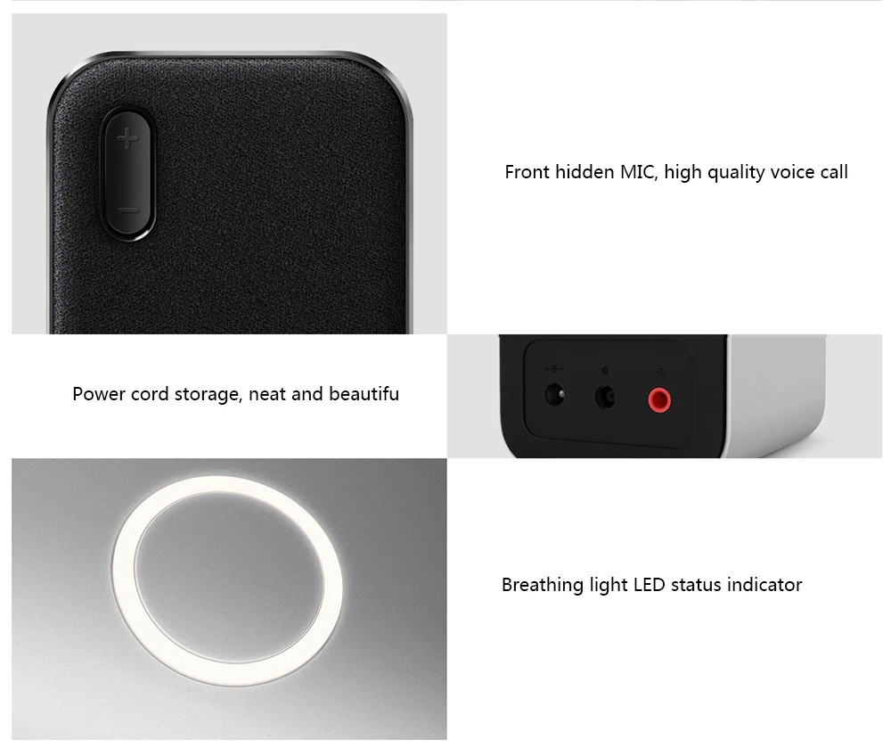 Xiaomi Беспроводная Bluetooth Колонка Беспроводная Soundbox колонка с микрофоном с двумя 12 Вт приводами стерео бас динамик для ПК ТВ ноутбуков телефонов