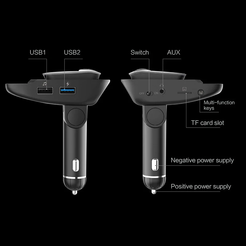 Автомобильный fm-передатчик, Bluetooth, беспроводные наушники, Автомобильный MP3 музыкальный плеер, громкая связь, Bluetooth, автомобильный комплект, 1 din аудио, автомобильный модулятор, fm ER9