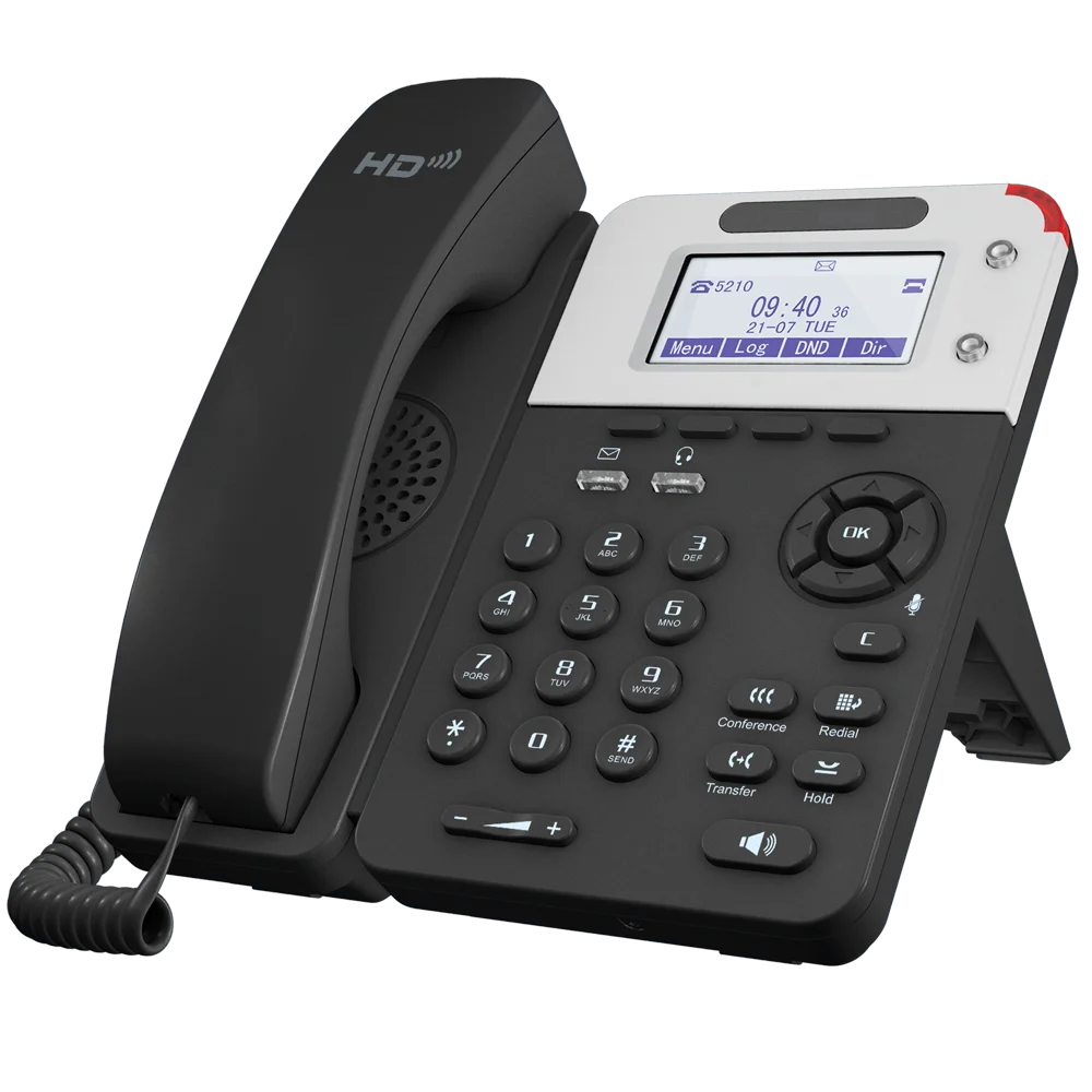PoE IP телефон HD голосовая поддержка 2 SIP счета VoIP телефон 2 линии Профессиональный IP телефон настенный графический ЖК-дисплей с подсветкой