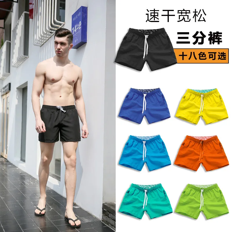 Swimming-Shorts Bathing Beach-Wear Surf Brie Quick-Dry Summer Brand Boxer Pocket