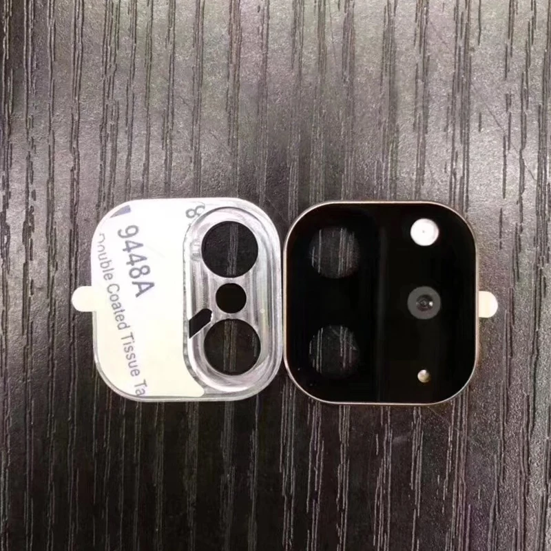 Для iPhone X XS Max XR камера Замена поддельных линз для iPhone 11 Pro Max 6," 11Pro Max закаленное стекло Алюминиевый металлический чехол для объектива