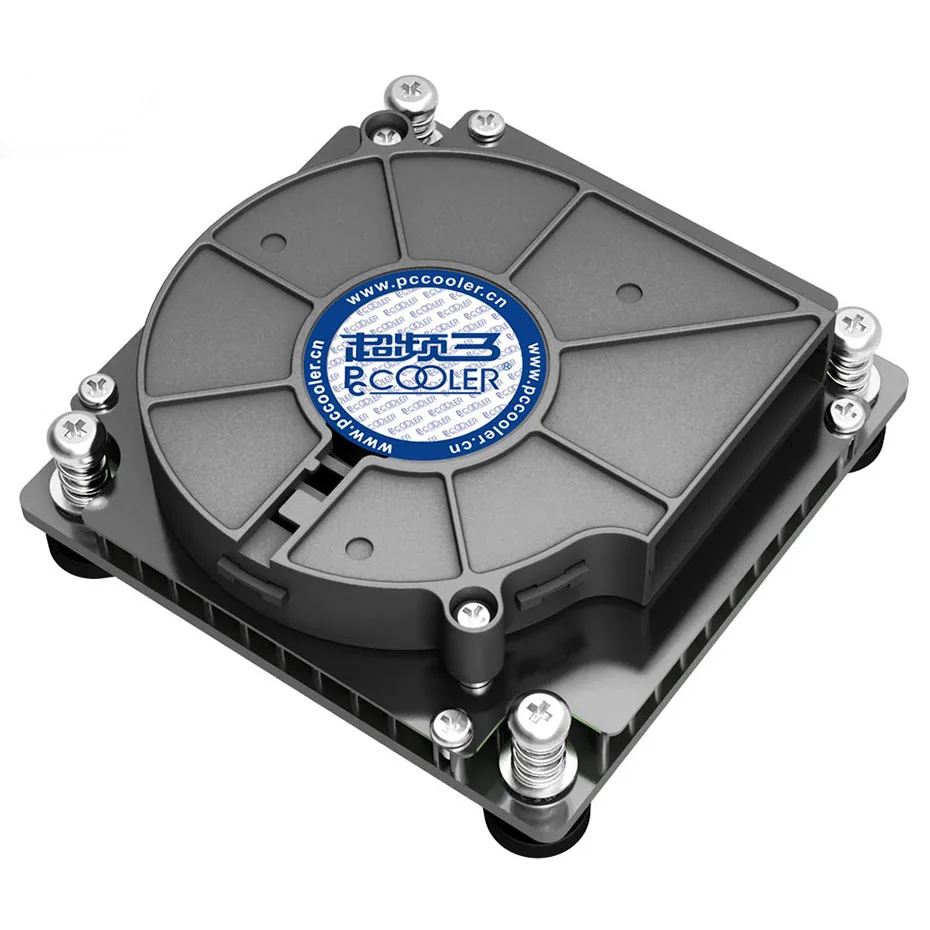Ультратонкий кулер Pccooler C81H 29 мм Turbo PWM вентилятор 1U серверный HTPC мини-чехол