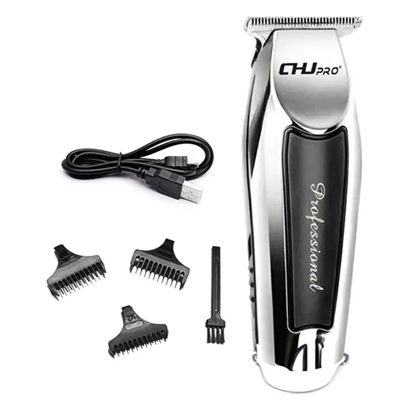 

USB Charging Vintage Oil Head Carving Electric Hair Clipper Barber Shop Trimming Gradient Small Faders D0AB
