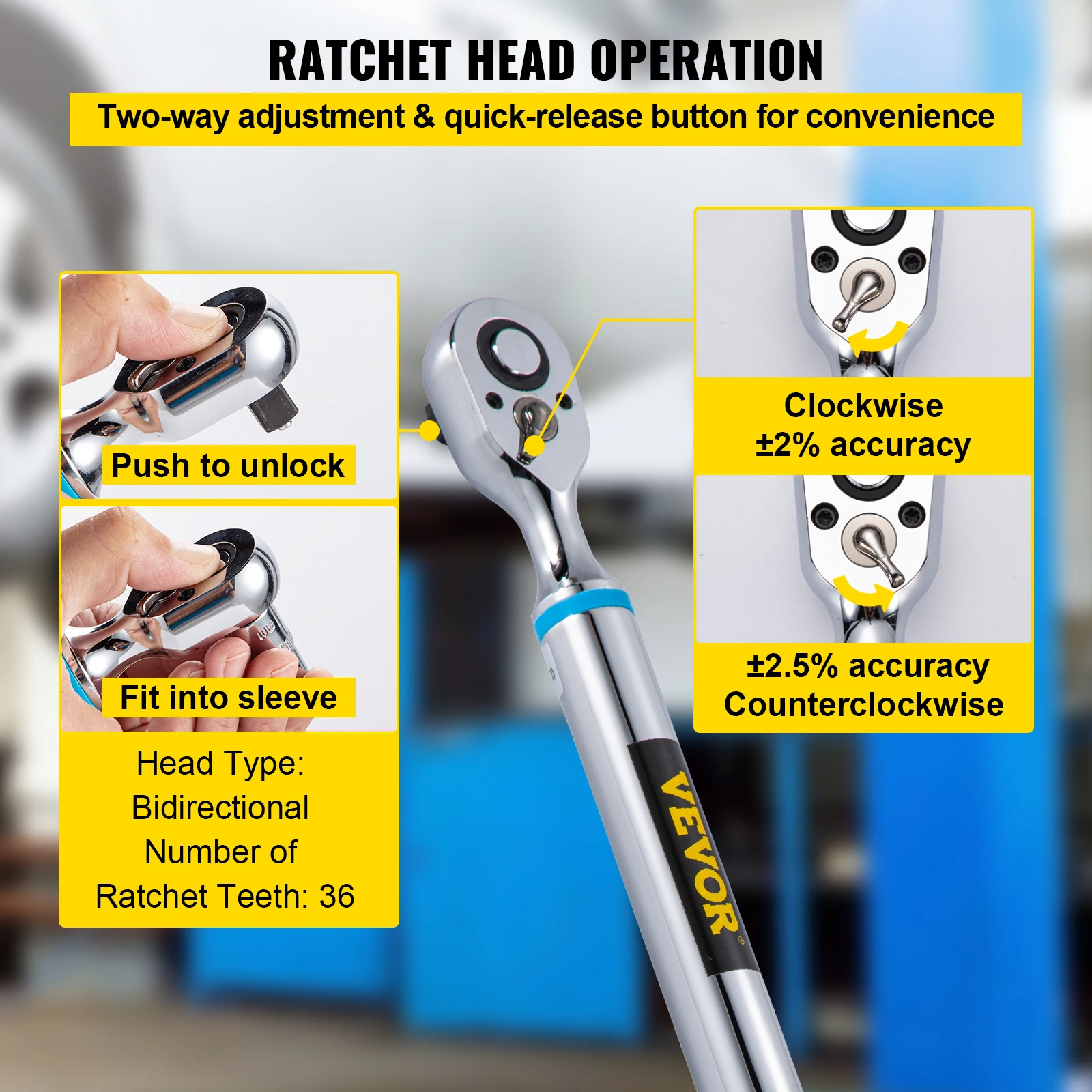 Torque Wrench Digital Torque Kit 1/2" - Image 4