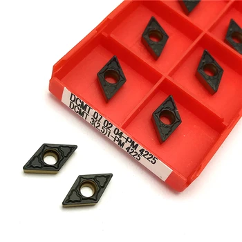 

Carbide Insert DCMT070204 PM 4225 Internal Turning Tool dcmt 070204 PM4225 Tool Carbide metal lathe tools turning insert