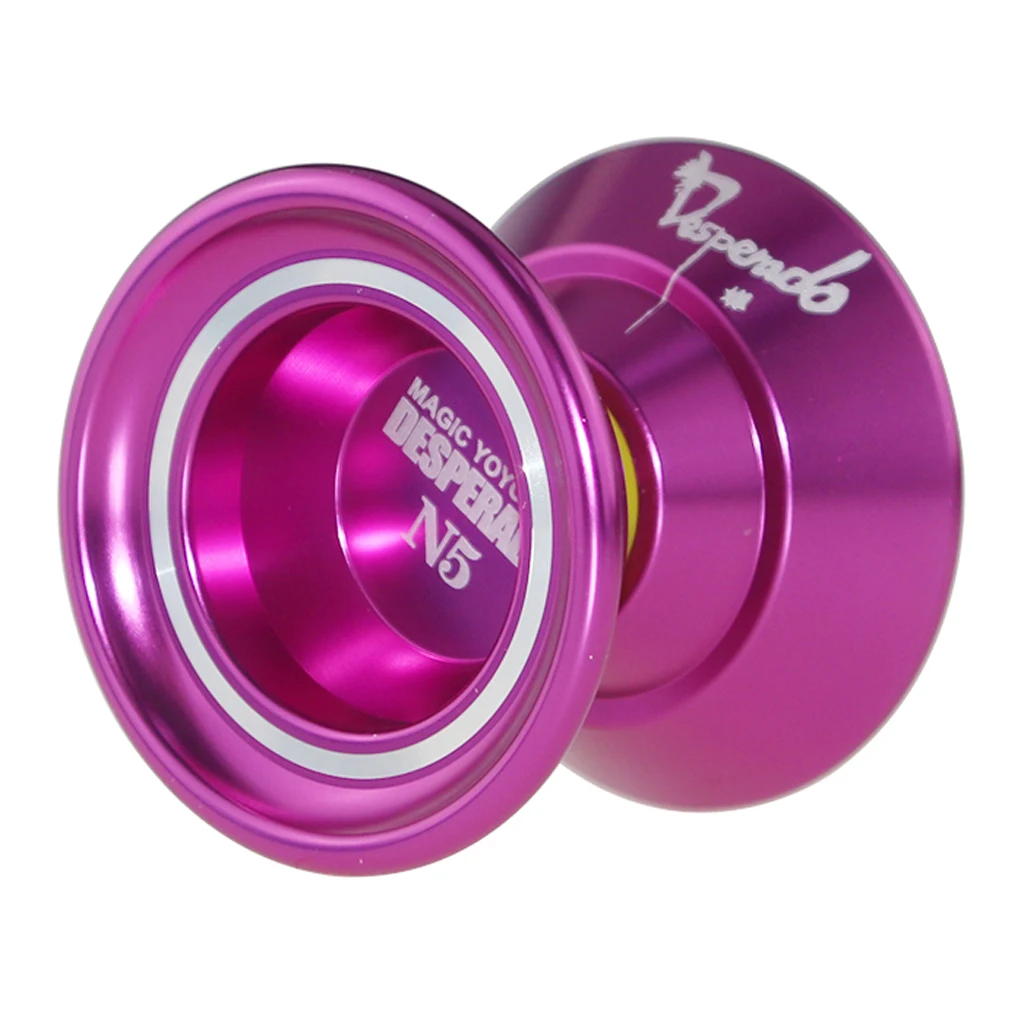  N5 Professional Unresponsive Yoyo with Concave Bearing & 1 String - Purple