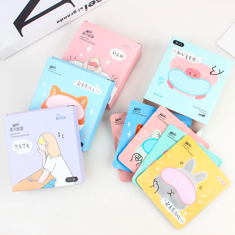 

Hot Compress Steam Eyeshade Self Heating Disposable Mitigate Eye Fatigue Eye Patch Boxed Shade Protection Eye Patch