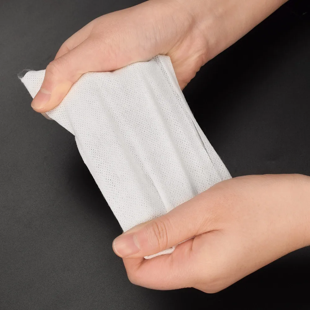 Новая Нетканая ткань Очищение лица Очищение бровей Тату Макияж инструмент одноразовое полотенце для лица хлопковые подушечки для стирания рулон бумаги