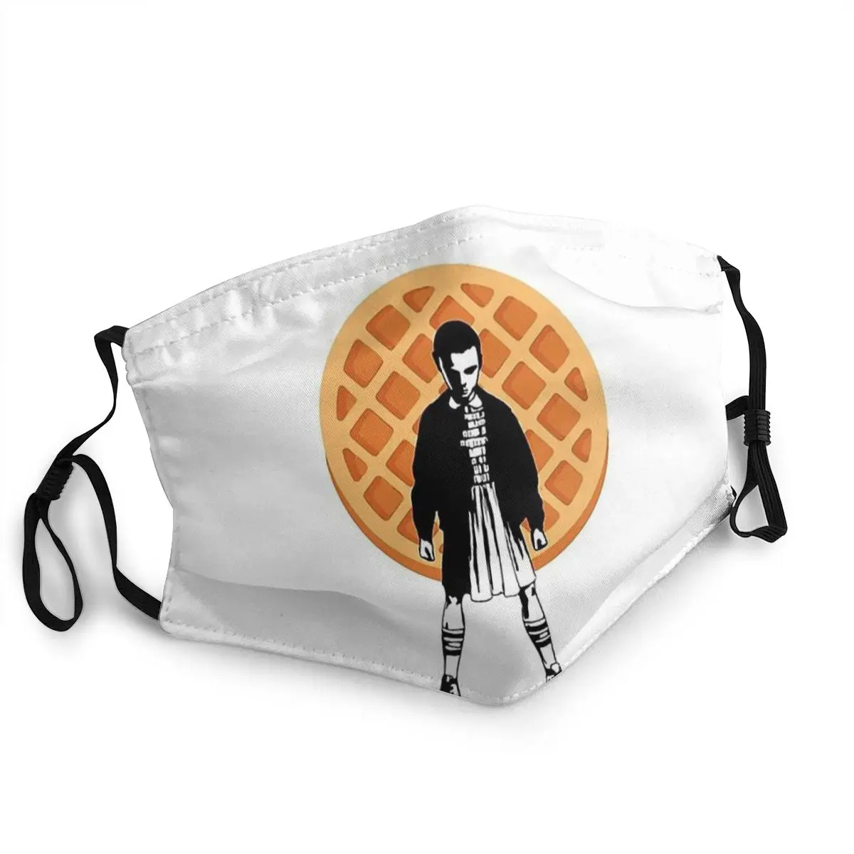 Masque Tissu Mascarillas reutillas Eleven Eggo Stranger Things Joyce Jim Mike Horror TV Series модная маска для лица |