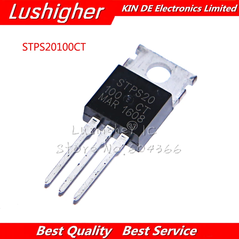 5 Pezzi Diodi Schottky STPS10L60D STPS10L60 In Case TO-220 - Ricambi Elettronici - Foto 8