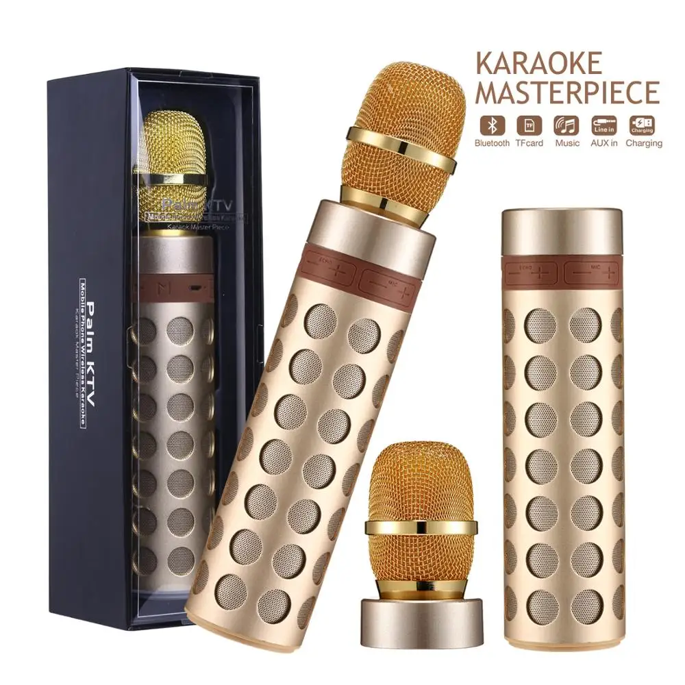P7 05 Karaoke Microphone Bluetooth Speaker Karaoke