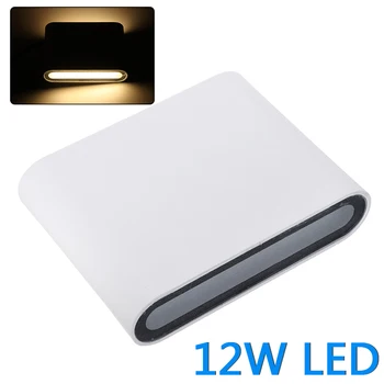 

Modern Waterproof Outdoor/Indoor Wall Lamp 12W IP65 LED Aluminum UP and Down Wall Light Garden Porch Sconce Light