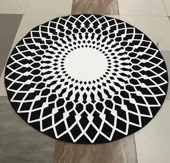 

Soft Round Computer Table Sofa Mat Baby Play Game Cushion Area Rugs Yoga Mattress Living Room Bedside Foot Pad Kitchen Carpet