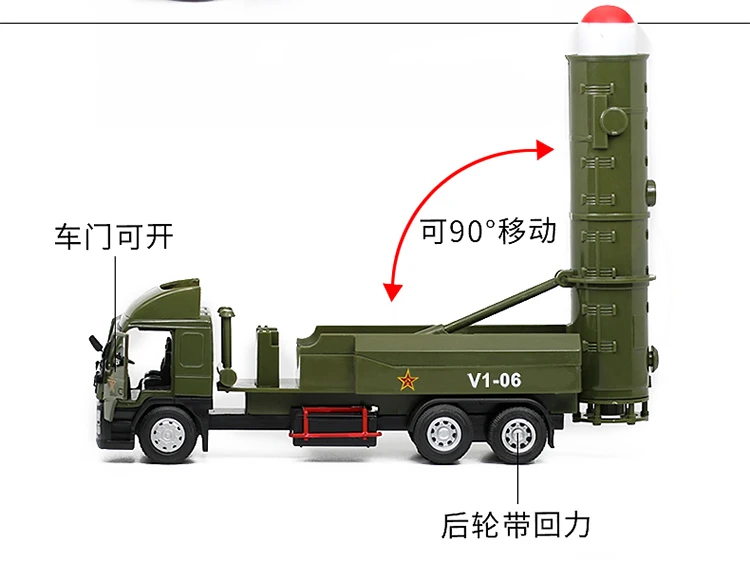 Сплав модель Liberation Truck камуфляж брюки Liberation Rocket Laucher ракета материковый Китай Сделано в Китае ребенок