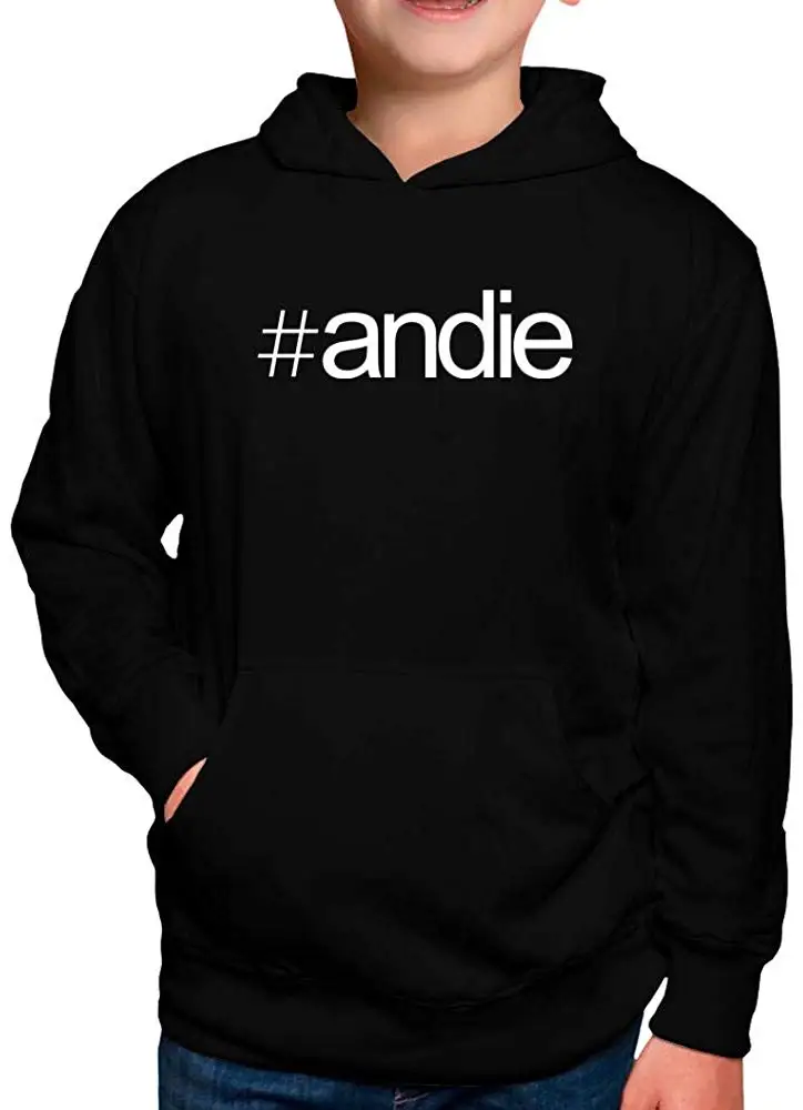 TSDFC Hashtag Andie Bold Text Boy Hoodie | Мужская одежда