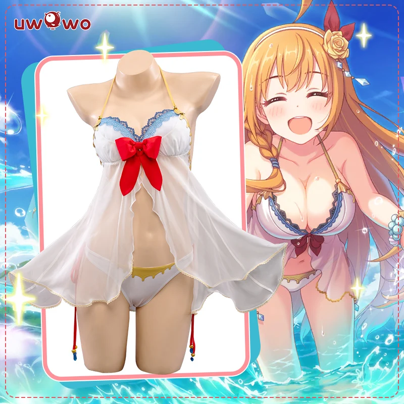 UWOWO игра принцесса подключение! Re:Dive Pecoline Eustiana von Astraea купальник косплей костюм