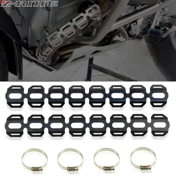 

Motorcycle Exhaust Muffler Pipe Heat Shield Guards Cover Heel Guard Protection For BMW R1200GS F800 GS GT F700GS R1250GS LC ADV