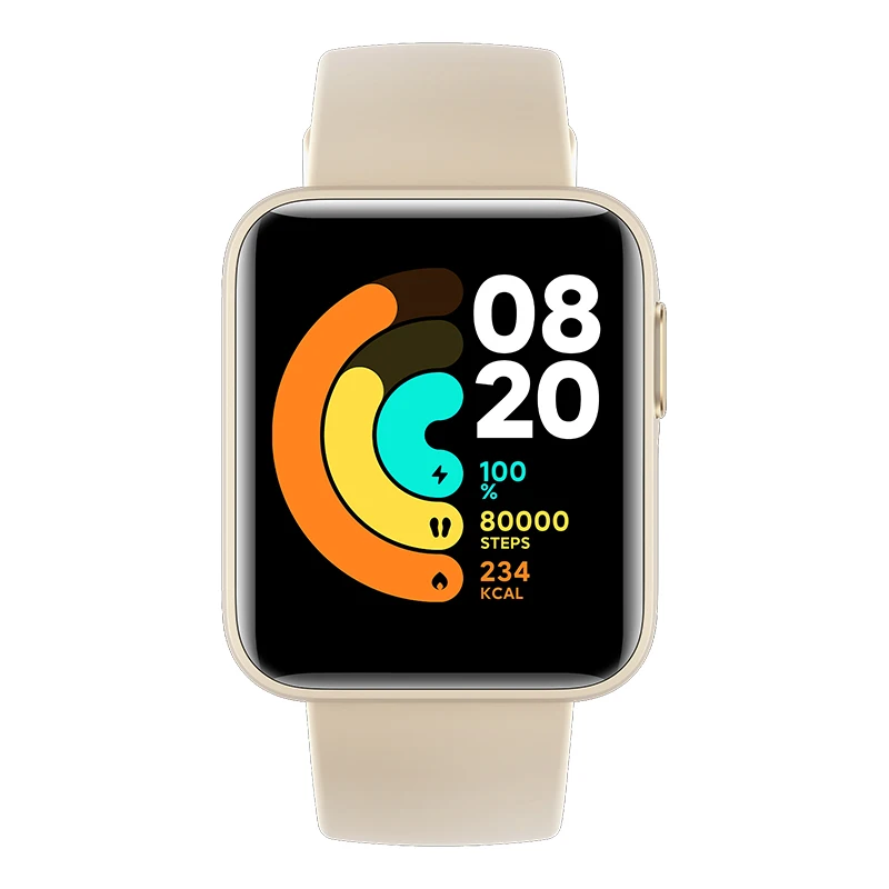 Xiaomi-reloj inteligente Mi Watch Lite versión Global, con GPS, Bluetooth  5,1, Monitor de ritmo cardíaco/sueño de 5 ATM, pantalla a Color de 1,4\