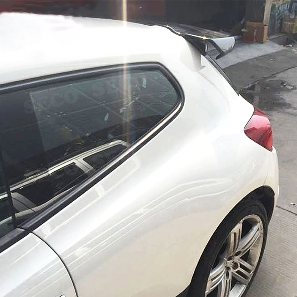 Спойлер для Volkswagen VW Scirocco 2009 2014 углеродное волокно задний спойлер на крышу окно