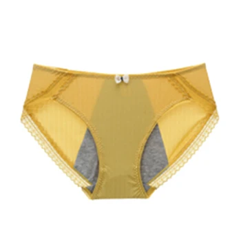 

1 Pc Women Lace Mid Waist Sexy Panties Fashion Sexy Underwear Thongs Physiological Perspective Invisible Skinny Lingerie Shorts