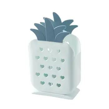 

Kitchen Utensils Chopsticks Holder Drying Rack Pineapple Shaped Flatware Basket