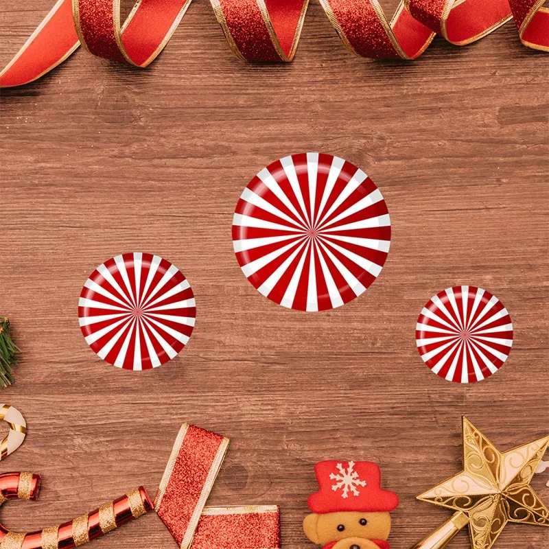 12Pcs/Set Christmas Windmill Floor Wall Stickers Removable Mural Decals Merry Christmas Home Decor