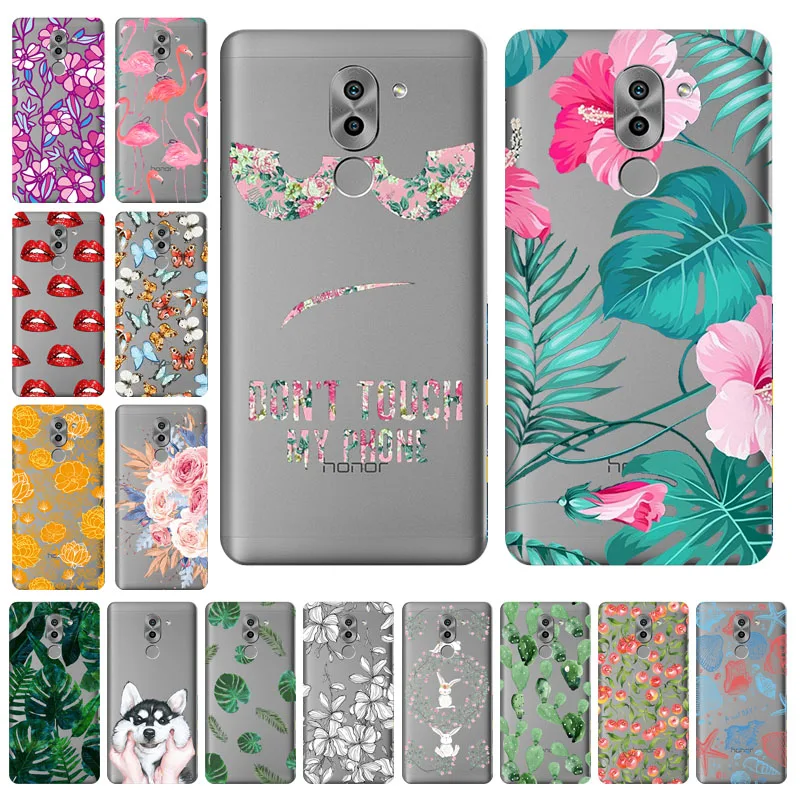 

Silicon Soft TPU Case For Huawei Honor 6x 2016 Case Transparent Clear Cover GR5 2017 Covers Back Coque Fundas