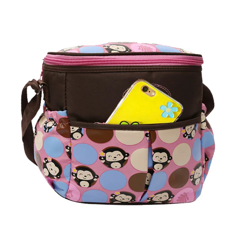 

New Style Infant Cart Pannier Bag Shoulder Diagonal Handbag Fashion Multi-functional Light Diaper Bag Bag Diaper Bag